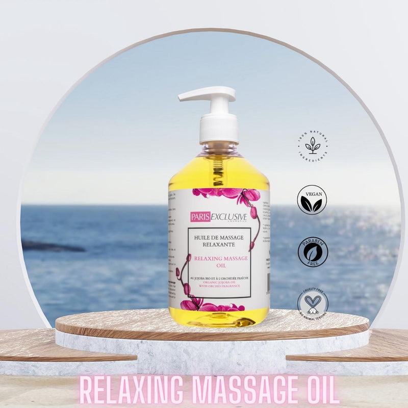 Huile de massage relaxante