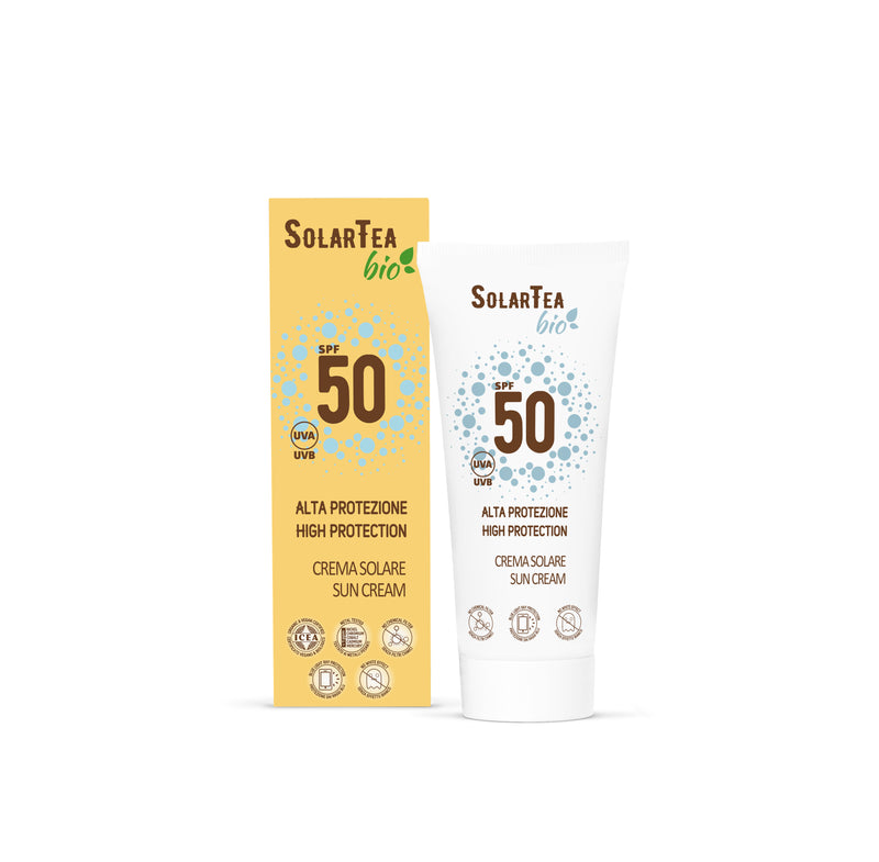 Crème Solaire BIO Haute Protection 50 SPF Visage et Corps 100ml