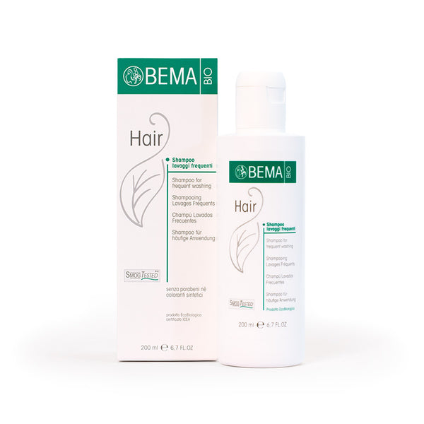 SHAMPOING BIO À USAGE FRÉQUENT 200ml - SANS LAURYL SULFATE DE SODIUM