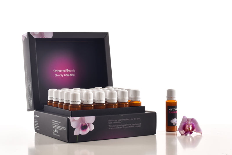 Orthomol Beauty - Complément alimentaire - Booster la formation de collagène  30 Portions Quotidiennes - PRECOMMANDE