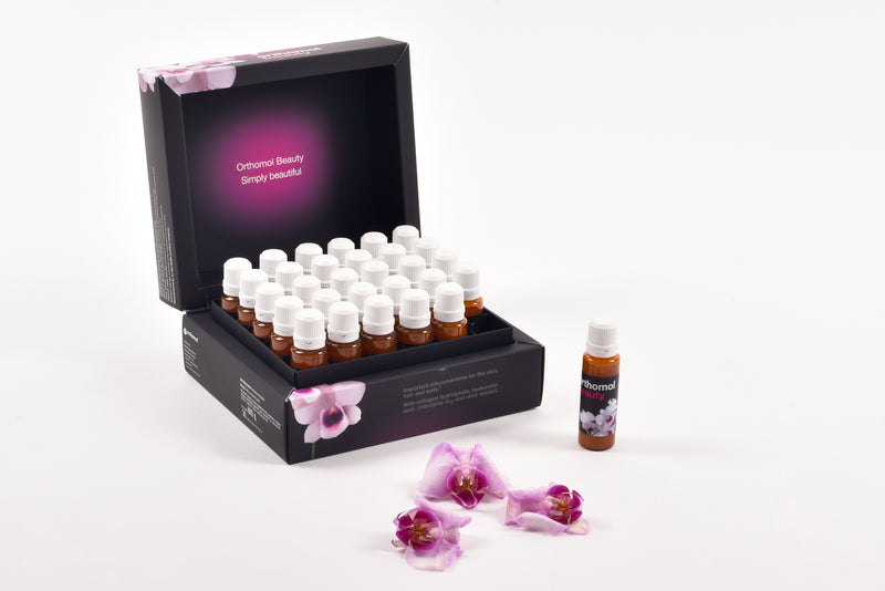 Orthomol Beauty - Complément alimentaire - Booster la formation de collagène  30 Portions Quotidiennes - PRECOMMANDE