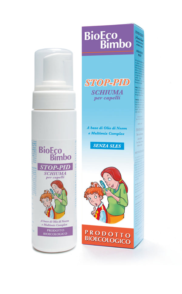 STOP POUX MOUSSE POUR CHEVEUX BIO 200 ml